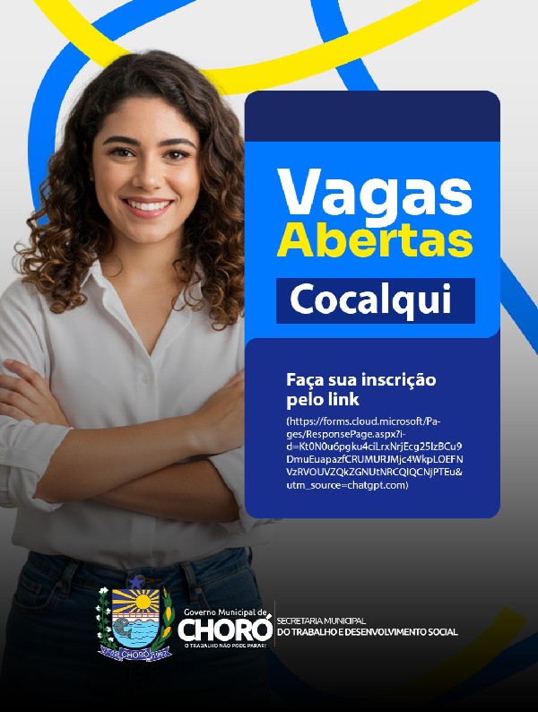 VAGAS ABERTAS COCALQUI